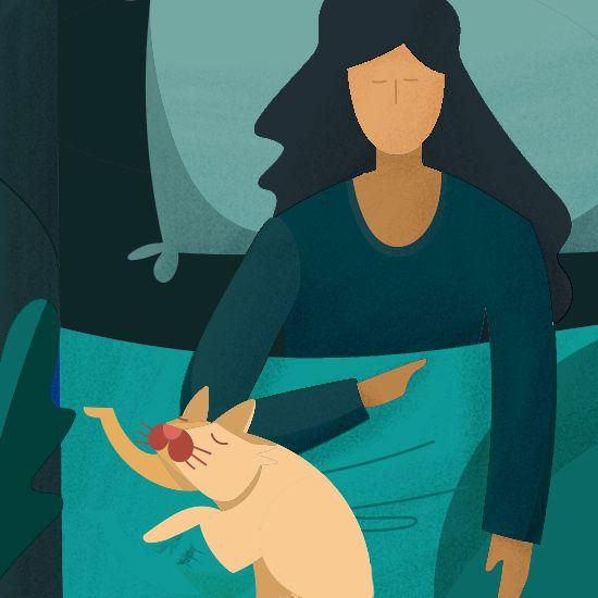 Est-ce mauvais de dormir avec son animal ? 